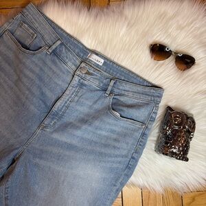 LOFT High Waist Curvy Petite Skinny Jeans